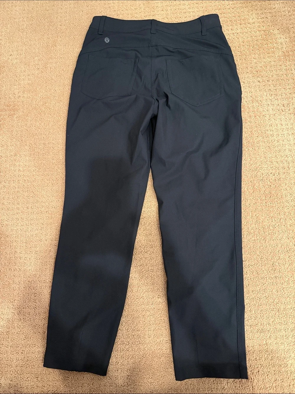 Lululemon Classic Black Straight-Leg Pants